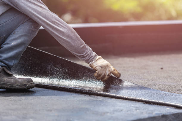 Professional Exterior Waterproofing technician working in Short Hills, NJ